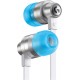 Logitech G G333 Gaming Earphones Auriculares Alámbrico Dentro de oído Juego Azul, Plata